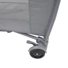 Multifunctional Travel Cot with Mattress Art. 608159, up to 15 kg, Dark Grey