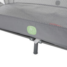 Multifunctional Travel Cot with Mattress Art. 608159, up to 15 kg, Dark Grey