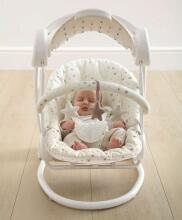 Mamas&Papas Catch A Star Art.114664 Šūpuļkrēsls ar regulējamo ātrumu, mūziku un rotaļlietu loku