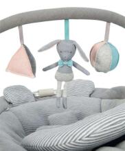Mamas&Papas Art.114677 Grey Melange Детский музыкальный шезлонг