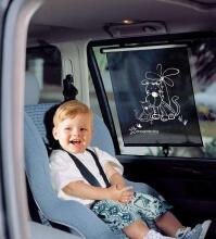 Dreambaby® Tigrus Art.PCR236P  Солнцезащитные шторки на роликах,1шт