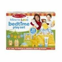 Melissa&Doug Mine to Love-Bedtime Play Set Art.41709  Комплект аксессуаров для куклы