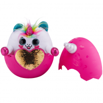 Rainbocorns Sparkle Heart Art.9204SQ1 Высококачественная игрушка плюшевая-сюрприз с аксессуарами