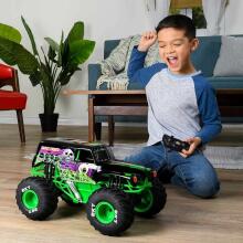 Monster Jam Grave Digger  Art.6045003 Mašīna radiovadāma, mērogs 1:15