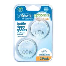 Dr.Browns Options+ Art.WR200 Barošanas pudeļu knupīši 6m+ (2 gab.)