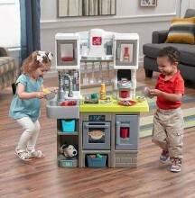 „Step2“ šiuolaikinis šefo art. 868300 interaktyvi vaikų virtuvė su garsu