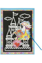 Happy Toys Scratch Art.9576 komplekts Dzelums