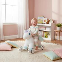 Milly Mally Rocking Bear Chair Art.116189  Soft rocking chair with back support