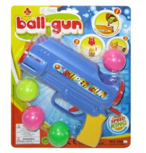 Ball Gun Art.502058 Пистолет, стреляющий шариками, 16 см