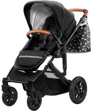 KinderKraft Prime Grey 2 in1 Art.KKWPRIMGRY0200  Universālie rati 2 in1