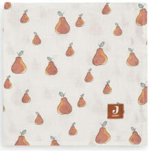 Jollein Muslin Pear Art.535-855-66031 Augstākās kvalitātes muslina ietināšanas autiņš no bambusa, 3 gb. (70x70 cm)