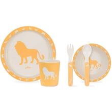 Jollein Dinner Set Safari Art.705-001-65202 ēšanas piederumu komplekts
