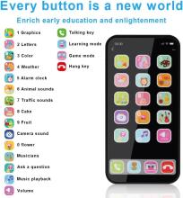 Baby Phone  Art.116531  Bērnu attīstoša muzikālā rotaļlieta telefons
