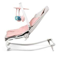 KinderKraft Felio 2 Art.KKBFELIPINK0000 Pink Stilīgs mazuļu šūpuļkrēsls ar mūziku un vibrāciju