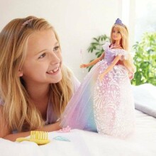 „Barbie Dreamtopia“ karališkoji kamuolio princesė. GFR45 lėlės princesė