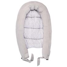 Womar Baby Cocoon Art.3-Z-KOK-03 White Leaves Гнездышко – кокон для новорожденных Babynest