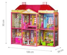 EcoToys Villa Art.HC33423 Кукольный домик