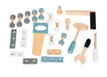 EcoToys Toolbox Art.1172    Деревянный стол с  инструментами