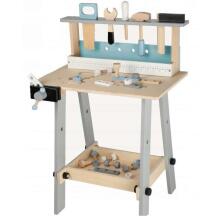 EcoToys Toolbox Art.1172    Деревянный стол с  инструментами