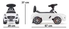 EcoToys Mercedes Art.332 White Bērnu stumjama mašīna