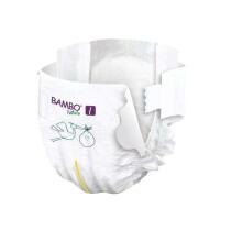 Bambo Nature Newborn Art.NBAMB4435  Bērnu autiņbiksītes 1 izmērs no 2-4 kg, 22gab.