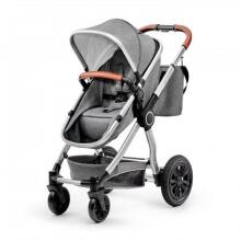 KinderKraft'20 Veo  3 in1 Art.KKWVEOGRY30000 Grey Universālie rati 3 in1