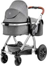 KinderKraft'20 Veo  3 in1 Art.KKWVEOGRY30000 Grey Universālie rati 3 in1