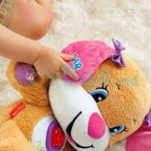 Fisher Price Love To Play  Art. FPP81 Ученый щенок-девочка (русский язык)