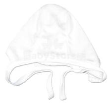 Bembi Color White Art.SHP2-000 Шапочка для новорождённых 100% хлопок