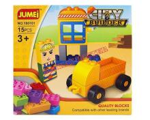Jumei City Blocks  Art.N-563  Конструктор ,15 дет