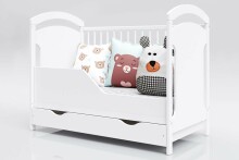 Baby Crib Club AD Art.117569  Bērnu kokā gultiņa 120x60cm