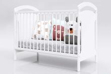 Baby Crib Club AD Art.117569  Bērnu kokā gultiņa 120x60cm