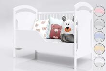 Baby Crib Club AD Art.117569  Bērnu kokā gultiņa 120x60cm