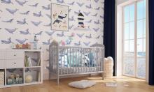 Baby Crib Club AK Art.117581 Natural Bērnu kokā gultiņa ar kasti 120x60cm