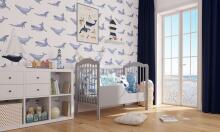 Baby Crib Club AK Art.117581 Natural Bērnu kokā gultiņa ar kasti 120x60cm