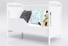 Baby Crib Club JS Art.117603 Bērnu kokā gultiņa 120x60cm
