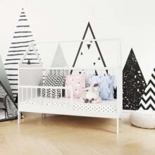 Baby Crib Club DK Art.117605  Детская деревянная кроватка 140x70см