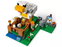 LEGO® Minecraft™ komplekts "Vistu kūts", Art. 21140