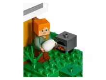 LEGO® Minecraft™ komplekts "Vistu kūts", Art. 21140