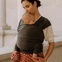 Boba Wrap Sling Organic Art.118132 Dark Grey