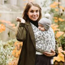Boba Wrap Sling  Art.118134 Sage Green  Zīdaiņu slings