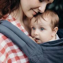 Boba Classic Baby Carrier Art.118250 Organic Midnight