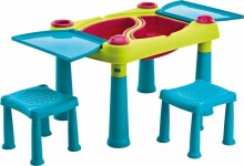 Keter Fun Table Art.29231588 Turquoise Aktivitātes galds(Izcila kvalitāte)