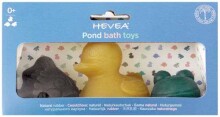 Hevea Bathing Toy Art.344402 Vannas rotaļlietas no 100% dabiska kaučuka 0+ mēn.