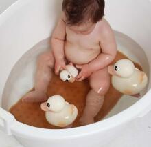 Hevea Kawan Family Duck Art.553175 Pīle no 100% naturāla (dabas) kaučuka,3 gab