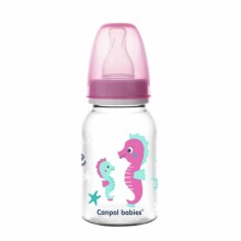 Canpol Babies Love and Sea Art.59/300 BPA Free plastic bottle, silicone teat, 120 ml.