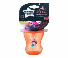 Tommee Tippee Art. 447154  Easy Drink Straw Cup Чашка-непроливайка c соломинкой