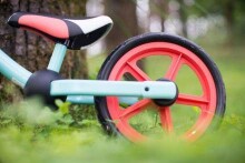 Aga Design Schumacher Impact Art.118644 Green   Детский велосипед - бегунок с металлической рамой и с надувными колесами 10''
