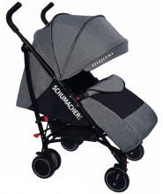 Aga Design Schumacher Kid Art.693 Grey sporta/pastaigu lietussarga tipa ratiņi