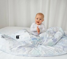 Lullalove Bedding Set Art.118875 Boho Grey  Комплект постельного белья из 2 частей, 100x135 см